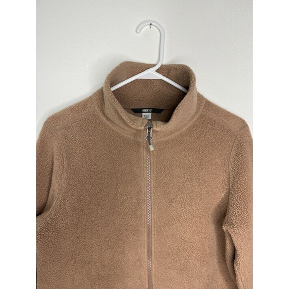 REI Co-Op Sweater Fleece Full Zip Brown Outdoor Jacket Mens Size Medium EUC - Picture 5 of 16